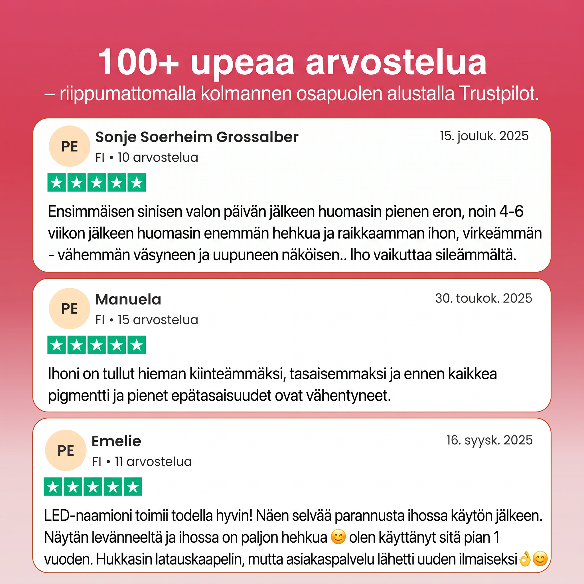 SoftSkin InfraLight® | Kasvot, Kaula & Rinta
